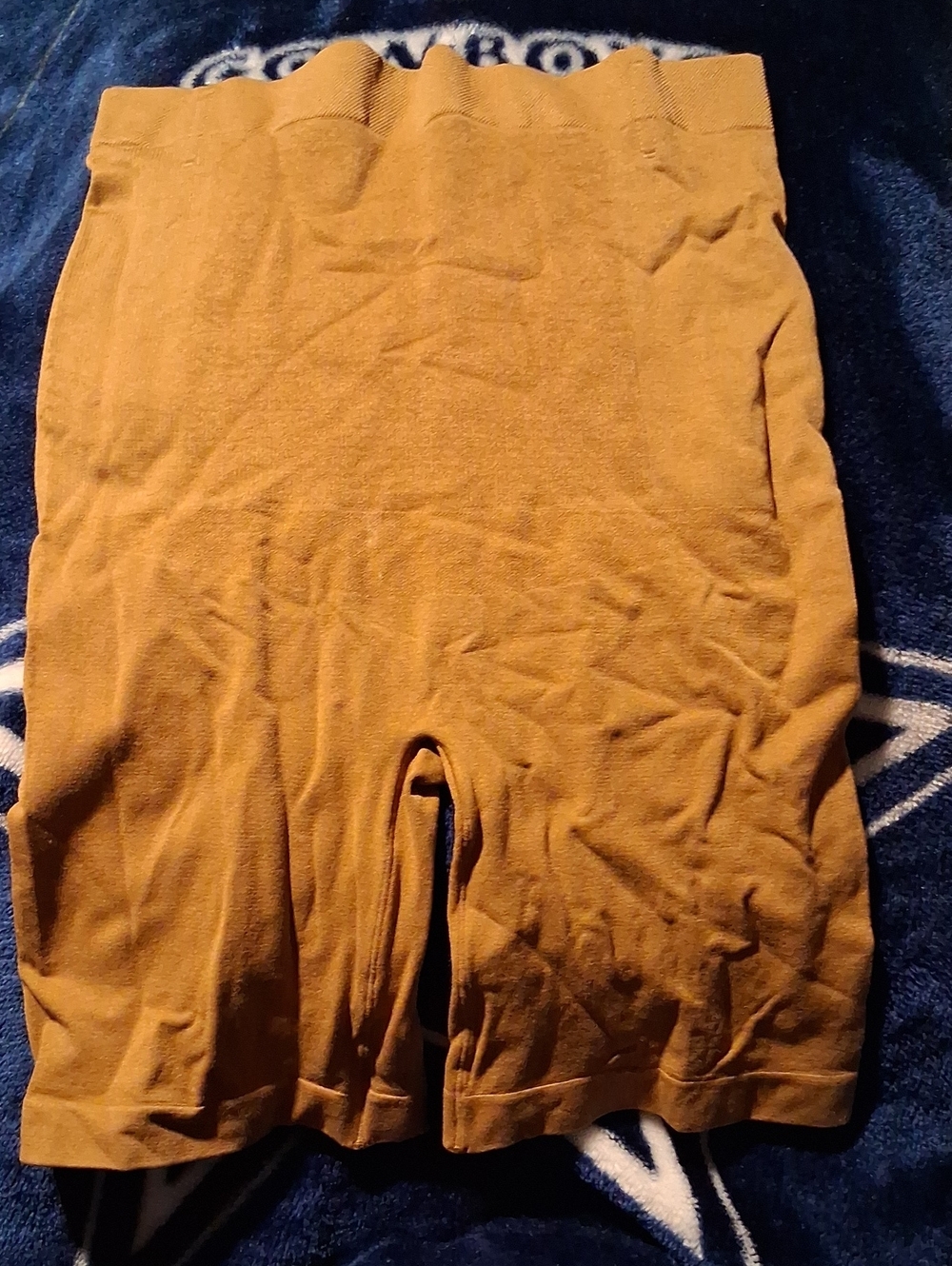 High-Waist Shaping Shorts in Tan- Stretch Control Briefs